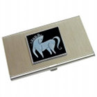 Polished Horse Business Card Holder