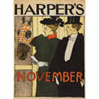 Harper's Magazine Vintage Poster