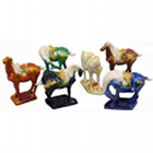 Chinese Tang Dynasty Horse Statues