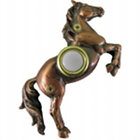 Bronze Horse Doorbell Cover